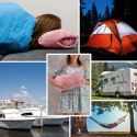 Różowa bluza koc dla dziecka – miękki polarowy koc z rękawami idealny do domu, podróży, na kemping i na jacht