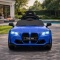 BMW M4 12V dla dziecka niebieskie - Auto na akumulator z pilotem