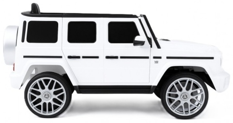 Mercedes G63 AMG auto na akumulator dla dzieci - widok z boku