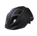 Czarny matowy kask dziecięcy Bobike XS 48-52 cm do roweru i hulajnogi