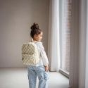Plecak dziecięcy Kidzroom zielona kratka w stylizacji dziecięcej