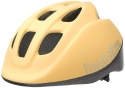 Beżowo-żółty kask rowerowy dziecięcy Bobike Lemon dla najmłodszych