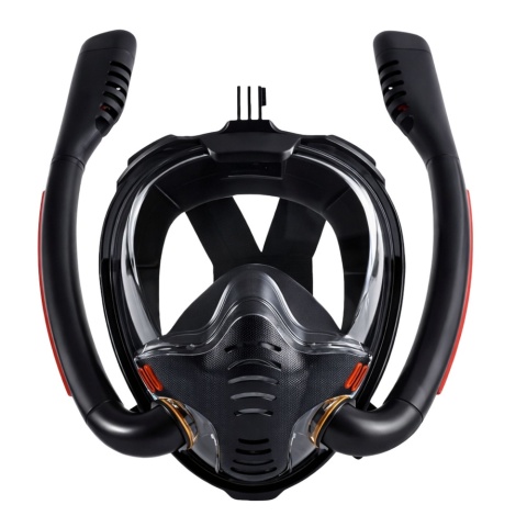 Maska do snorkelingu z uchwytem na kamerę sportową