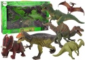 Zestaw 6 figurek dinozaurów dla dzieci – realistyczne prehistoryczne zwierzęta w pudełku prezentowym