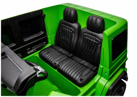 Fotele z ekoskóry w aucie na akumulator Mercedes G63 XXL