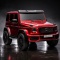 Auto na akumulator Mercedes G63 4x4 XXL 24V 14Ah czerwony lakierowany z pilotem i kołami EVA