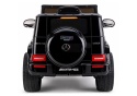 Mercedes AMG G63 na akumulator dla dzieci – widok tylnej części pojazdu.