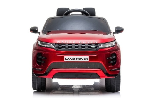 alternatywny tAuto na akumulator Range Rover Evoque czerwony lakierowany – widok z przoduekst