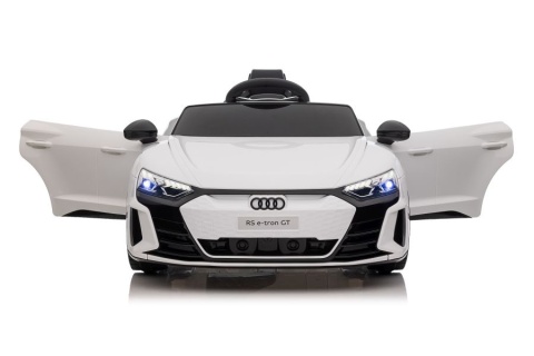 Audi E-Tron GT na akumulator dla dzieci z otwieranymi drzwiami