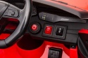 Panel sterowania w samochodzie Audi RS6 na akumulator dla dziecka z przyciskiem uruchamiania i funkcjami pojazdu.