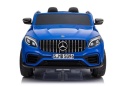 Auto na akumulator Mercedes GLC 63S niebieskie – widok z przodu
