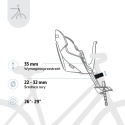 Fotelik rowerowy Bobike GO Mini zgodny z normą EN14344:2022