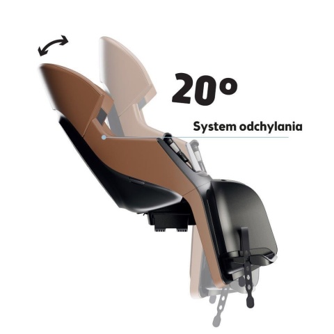 Funkcja odchylania oparcia 20 stopni w foteliku Bobike Maxi Exclusive Evolve