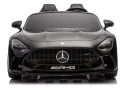 Mercedes GT63 AMG 24V czarne auto na akumulator dla dzieci widok z przodu