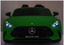 Mercedes GT63 AMG 24V dla dzieci z włączonymi przednimi światłami LED