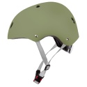 Prawy profil kasku ochronnego dla dzieci Army Green z systemem regulacji rozmiaru