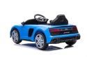 Audi R8 Lift A300 niebieskie – tył samochodu elektrycznego dla dzieci