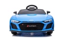 Przód niebieskiego Audi R8 Lift A300 dla dzieci z oświetleniem LED