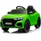 Audi RS Q8 zielone auto na akumulator 12V 7Ah z pilotem LED