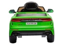 Audi RS Q8 zielone auto na akumulator 12V 7Ah z pilotem LED