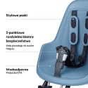 3-punktowe pasy bezpieczeństwa w foteliku rowerowym Bobike MINI ONE Blue