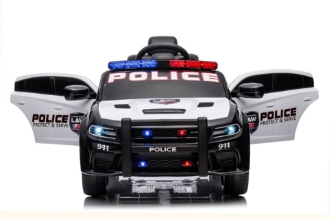 Dodge Charger policyjny dla dzieci z otwieranymi drzwiami i światłami LED