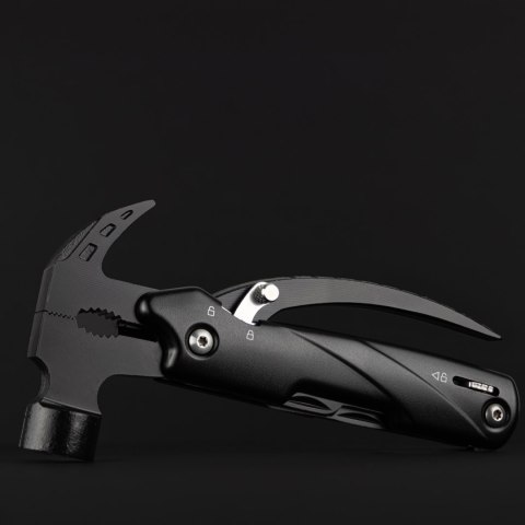 Multitool taktyczny 17w1 z młotkiem i obcęgami - solidne, stalowe narzędzie wielofunkcyjne