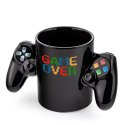 kubek dla gracza game over z uchwytami jak pady gamingowe prezent dla fana gier
