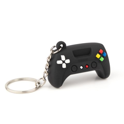 brelok pad gamingowy czarny kontroler do kluczy prezent dla gracza
