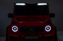 Mercedes G63 XXL na akumulator z przednimi światłami LED