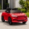Ford Mustang Mach-E 24V czerwone auto na akumulator dla dzieci z pilotem bluetooth i kołami EVA
