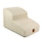 Schodki dla psa MILANO Ecru – piankowe 60 × 40 × 40 cm