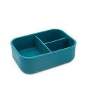 Silikonowy lunchbox dla dziecka ze słonikiem z przegródkami