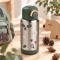 Bidon termiczny dla dzieci Done by Deer Forest Friends 340 ml – zielony