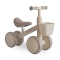 Rowerek biegowy Mushie Mini Toddler Bike z odpinanym koszykiem – beżowy
