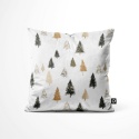 Poduszka świąteczna WINTER BN86 Minimalistyczne Choinki