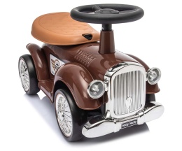 Brązowy jeździk retro Milly Mally Royce Choco dla dziecka