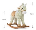 Koń na biegunach Milly Mally Pony Gray Dot – wysokość 69 cm i siedzisko 47 cm