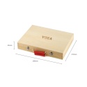 Walizka z drewnianymi narzędziami Viga 50387 – wymiary produktu