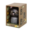 Skarbonka kot do malowania w opakowaniu – ceramiczna skarbonka DIY z markerem dla dzieci 3+
