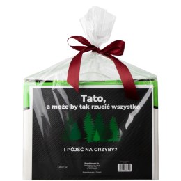Zestaw prezentowy dla taty „a może by tak rzucić wszystko i iść na grzyby”